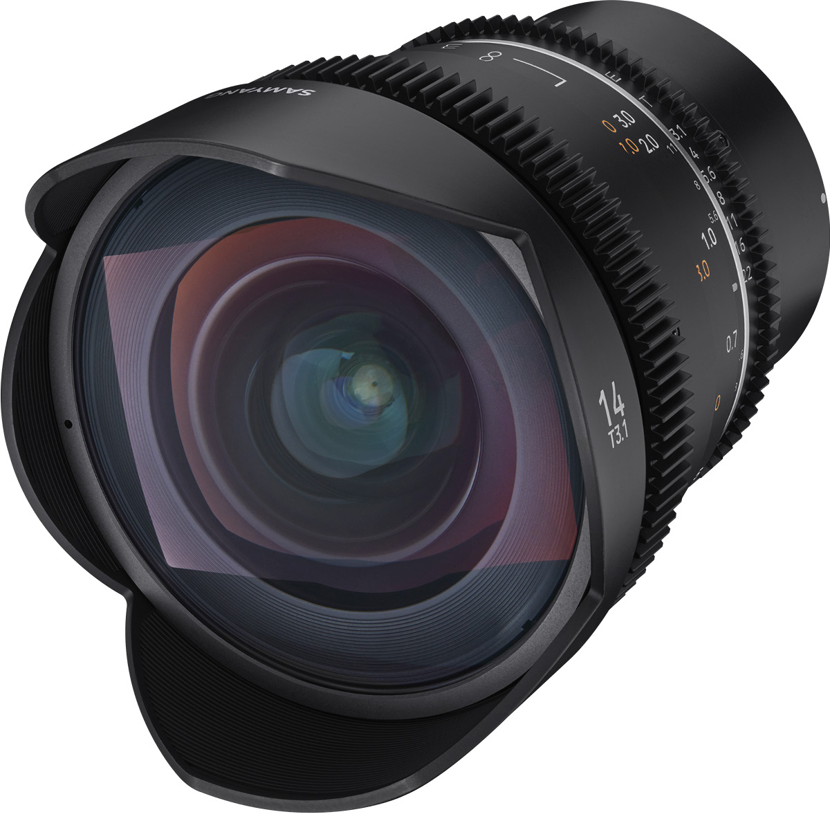 Samyang MF 14 mm 1:3,1 VDSLR MK2 für Canon EF