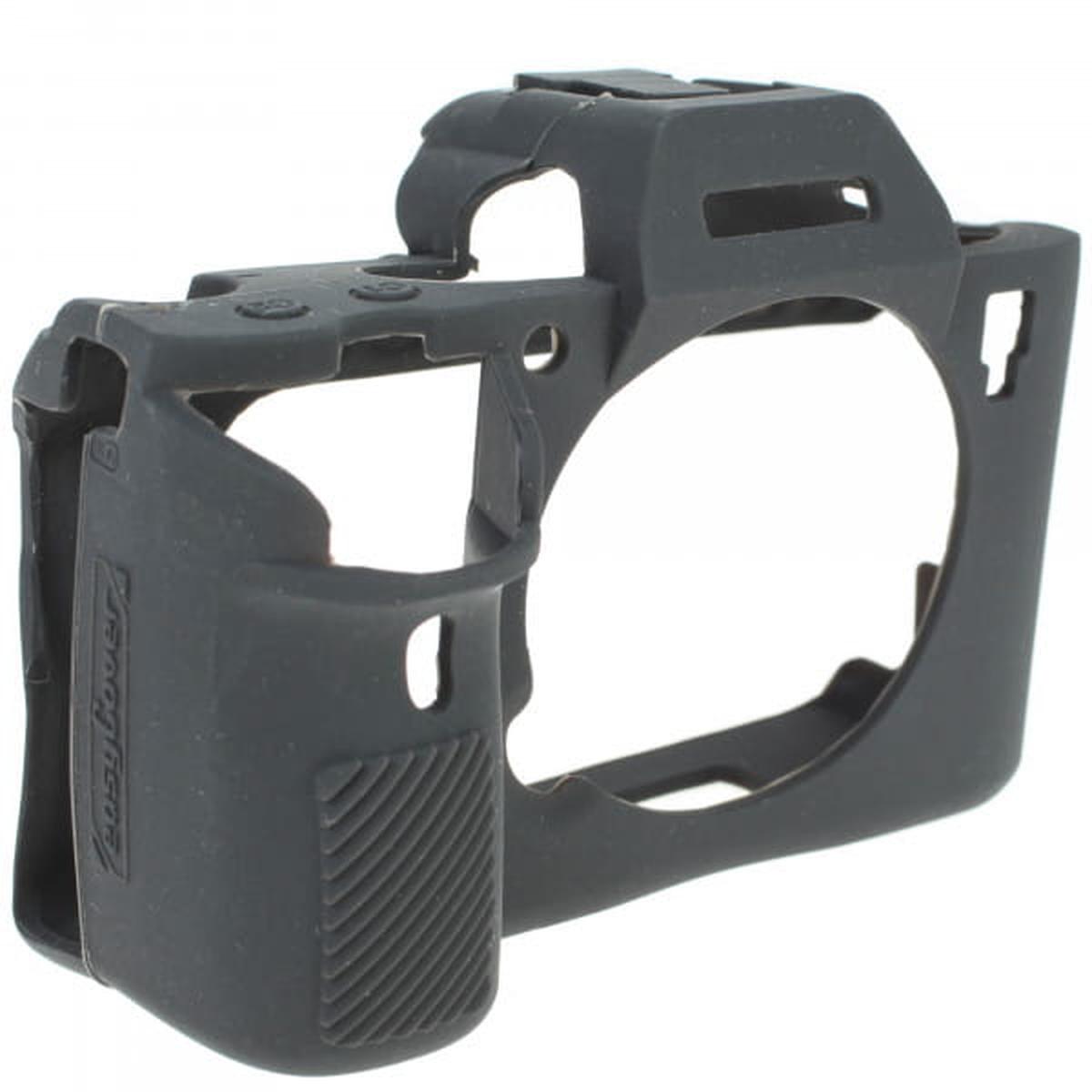 easyCover Silikon-Schutzhülle für Sony Alpha A9, A7 III, A7R III - Schwarz