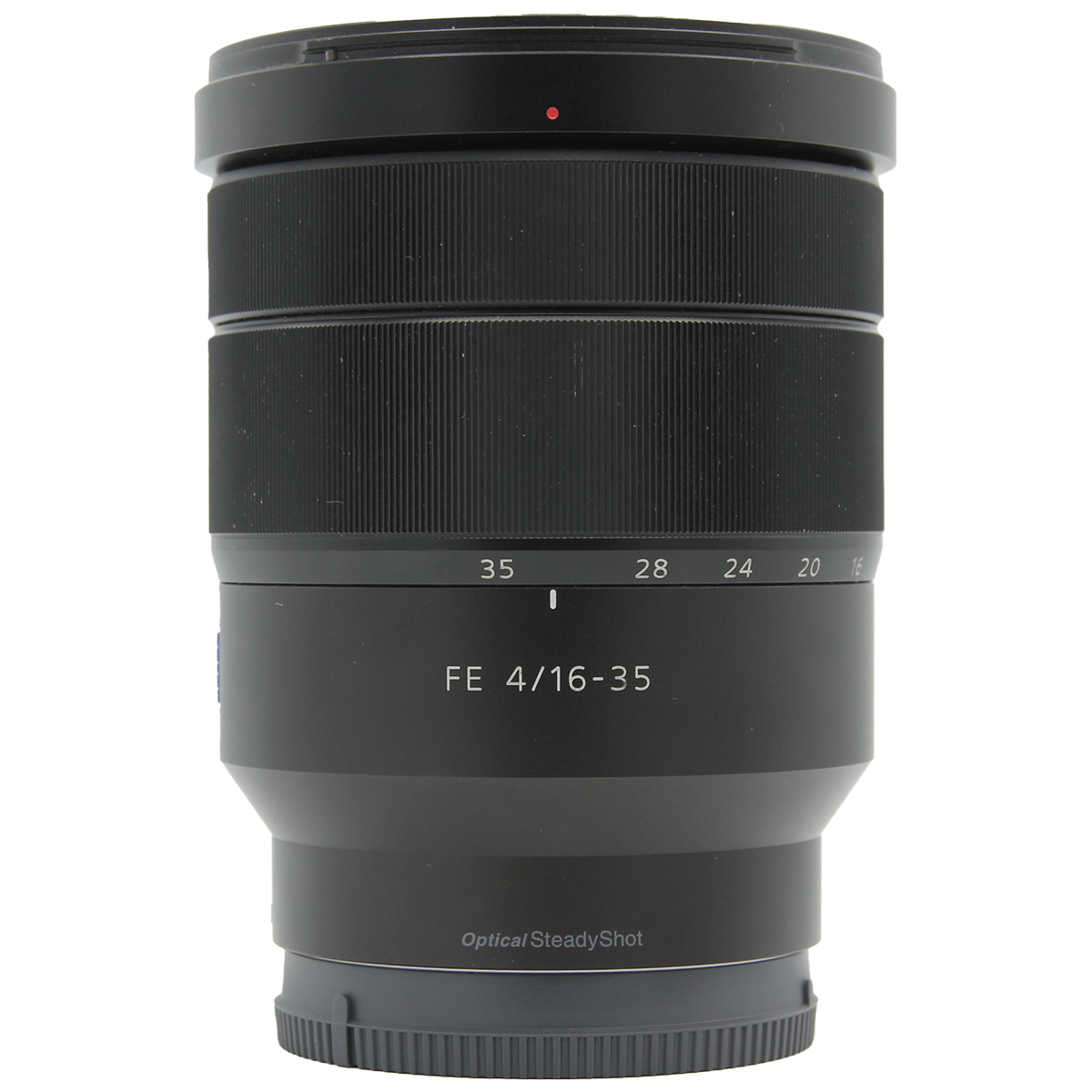 Sony 16-35 mm 1:4,0 FE Gebraucht Frontansocht