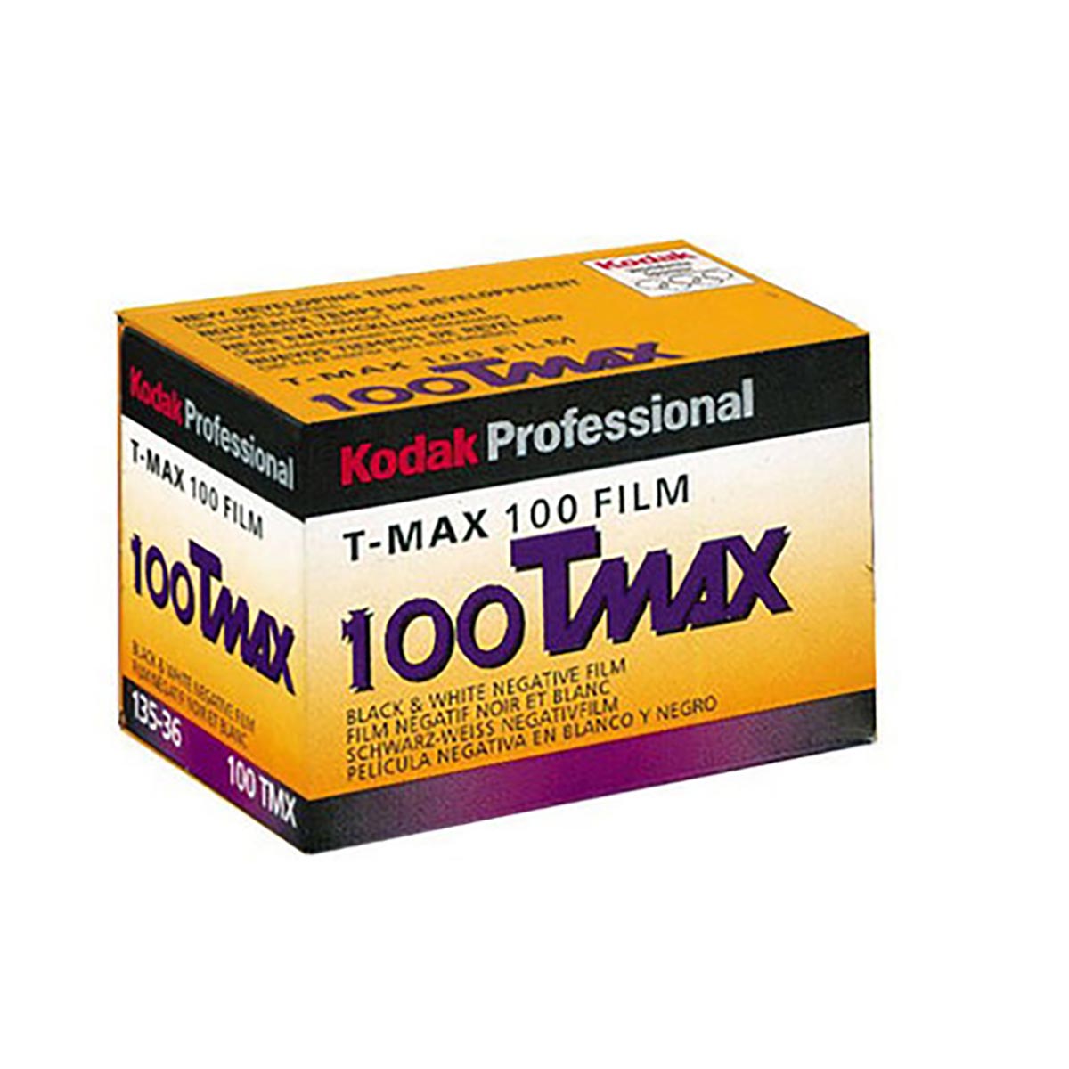 Kodak T-Max TMX 100 135/36 SW-Kleinbildfilm