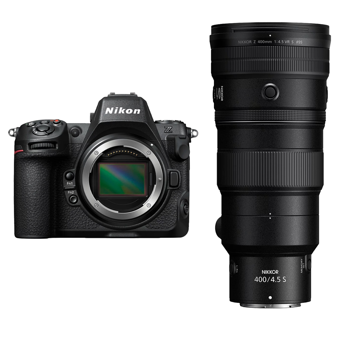 Nikon Z 8 gehause Systemklamera Vollformat mit Nikon 400mm 1:4,5 Z VR S