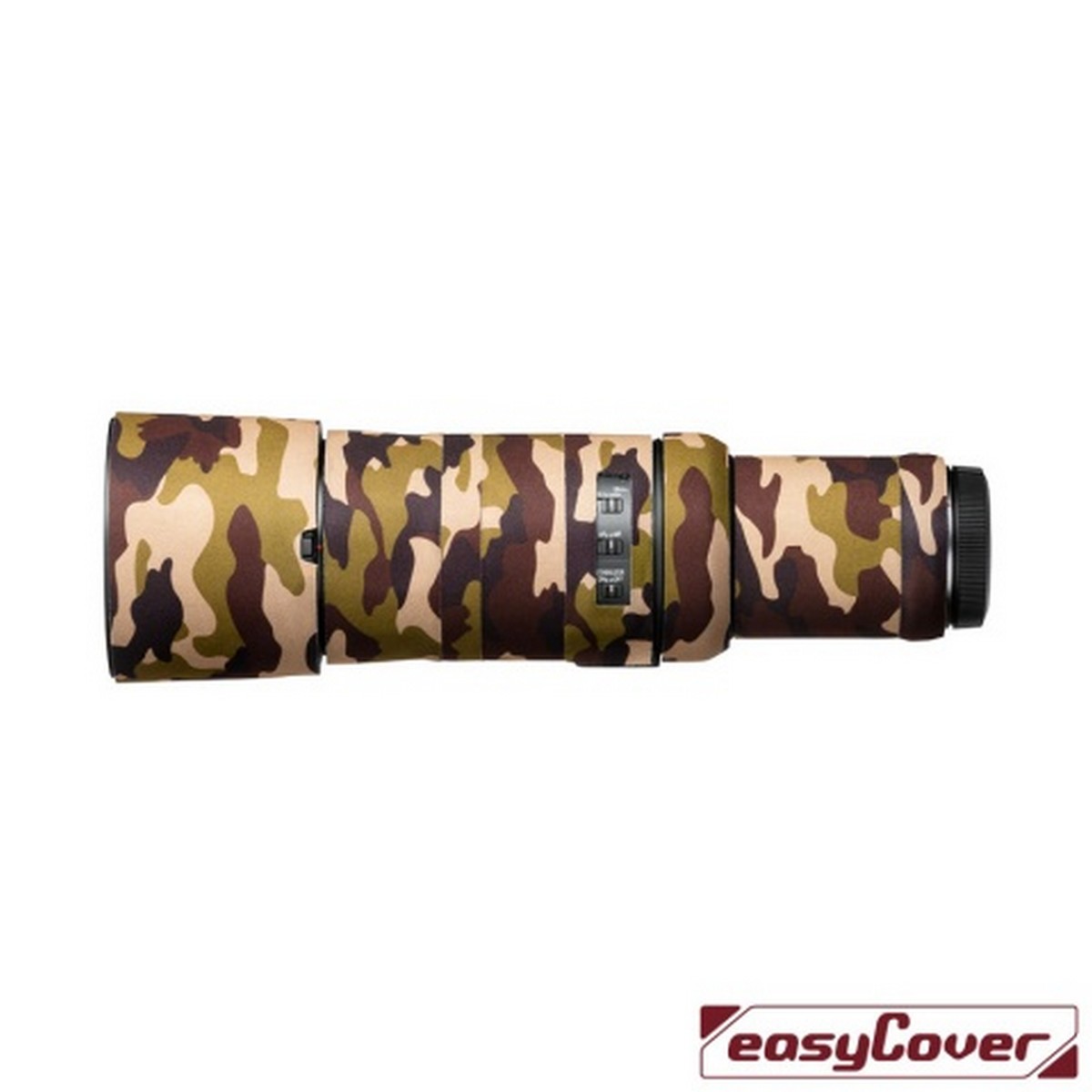 Easycover Lens Oak Objektivschutz für Canon RF 600 mm 1:11 IS STM Braun Camouflage