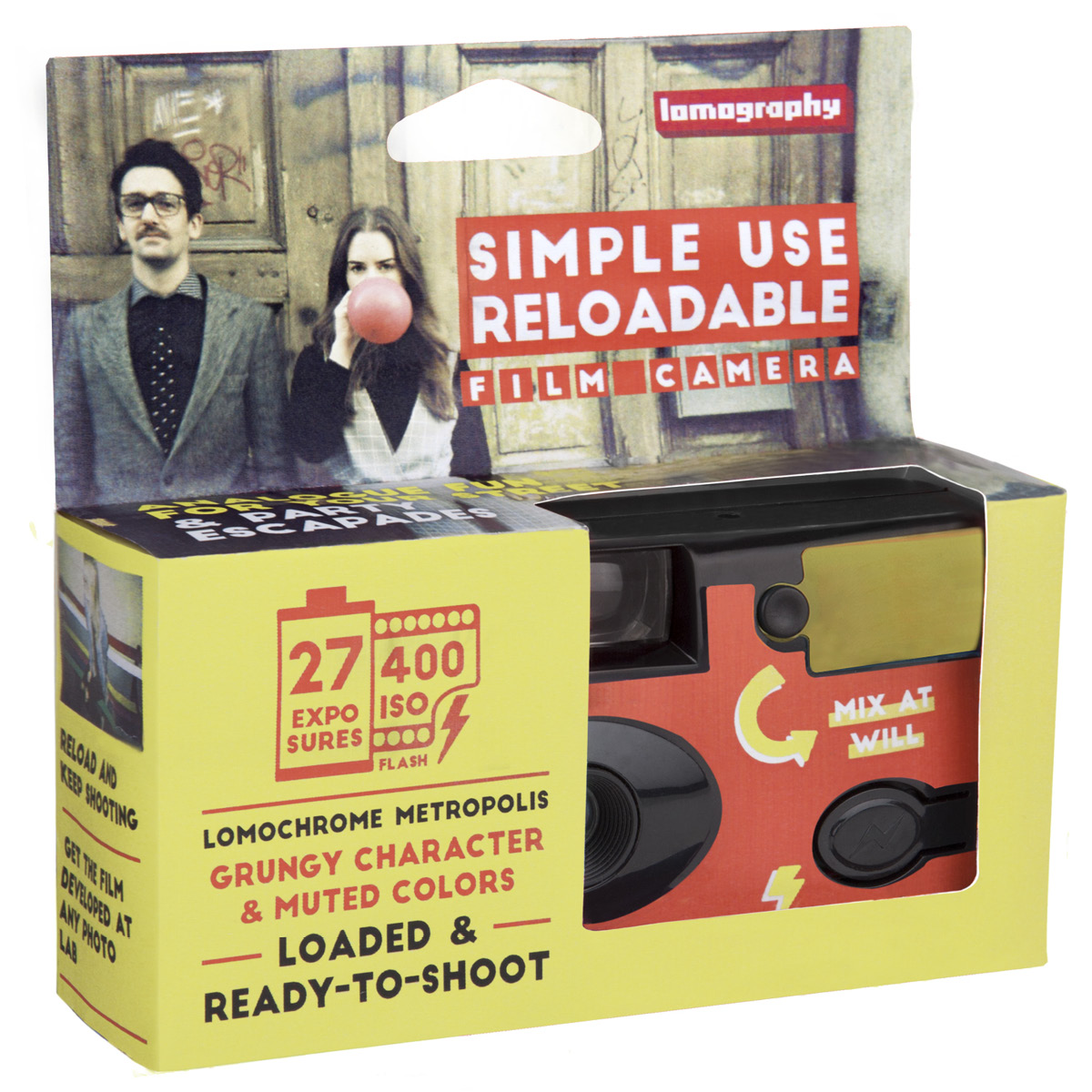 Lomography Metropolis Mehrwegkamera 400 27