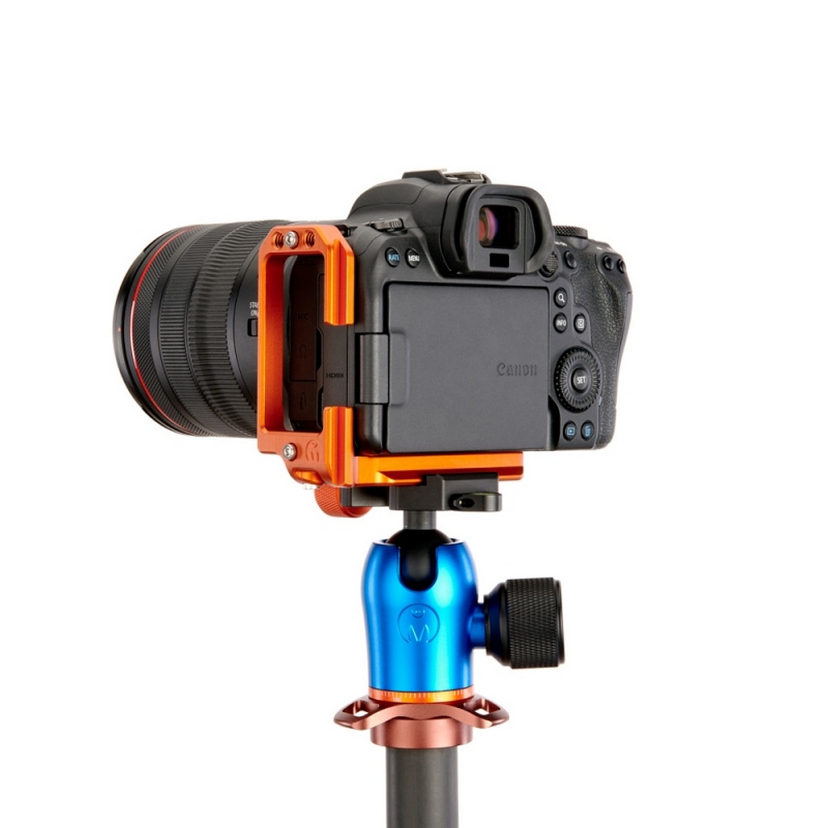 3 Legged Thing Roxie, L-Winkel für Canon EOS R5 und R6, kompatibel mit Arca-Swiss - Kupferfarben