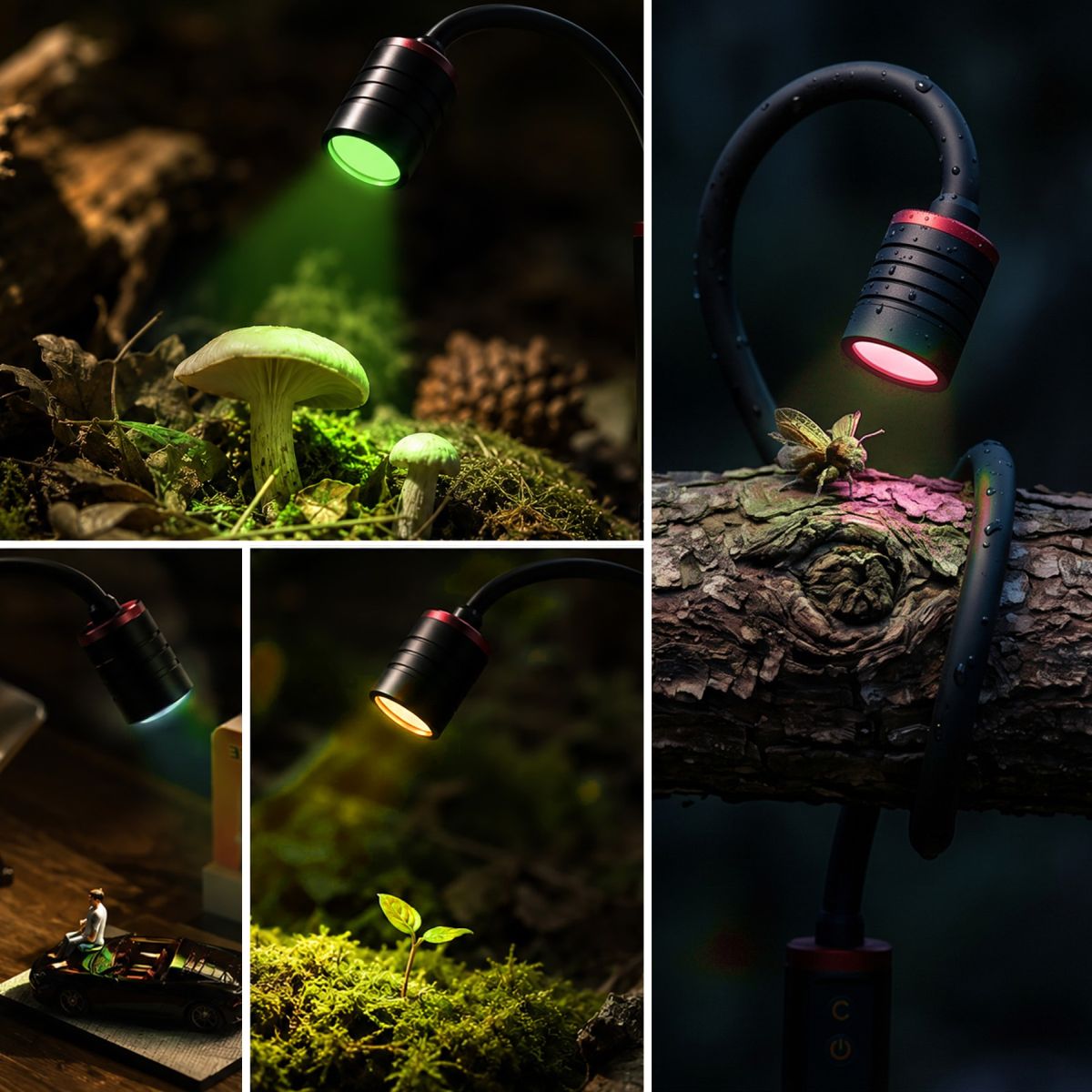 Patona Premium 5-Farben-Makro-LED-Leuchte
