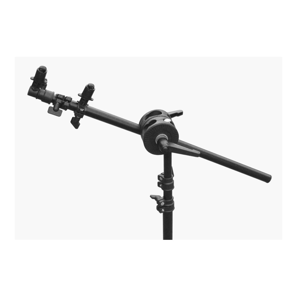 Godox Reflektorhalterung - DETAILANSICHT GALGENARM MIT GRIP HEAD AUF STATIV