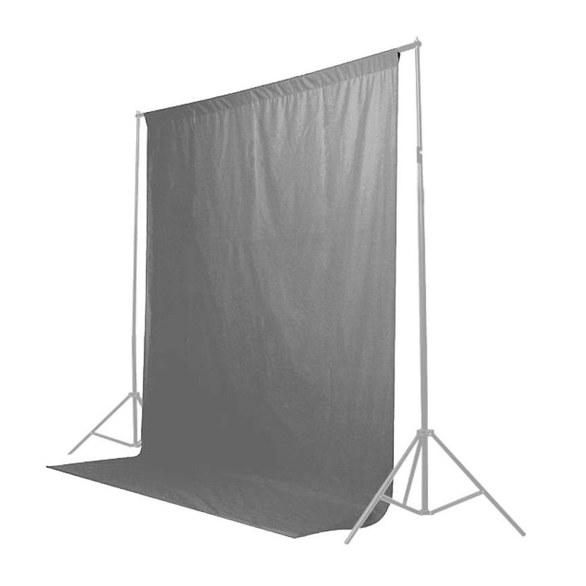 Caruba Hintergrundtuch 2 x 3m Grau