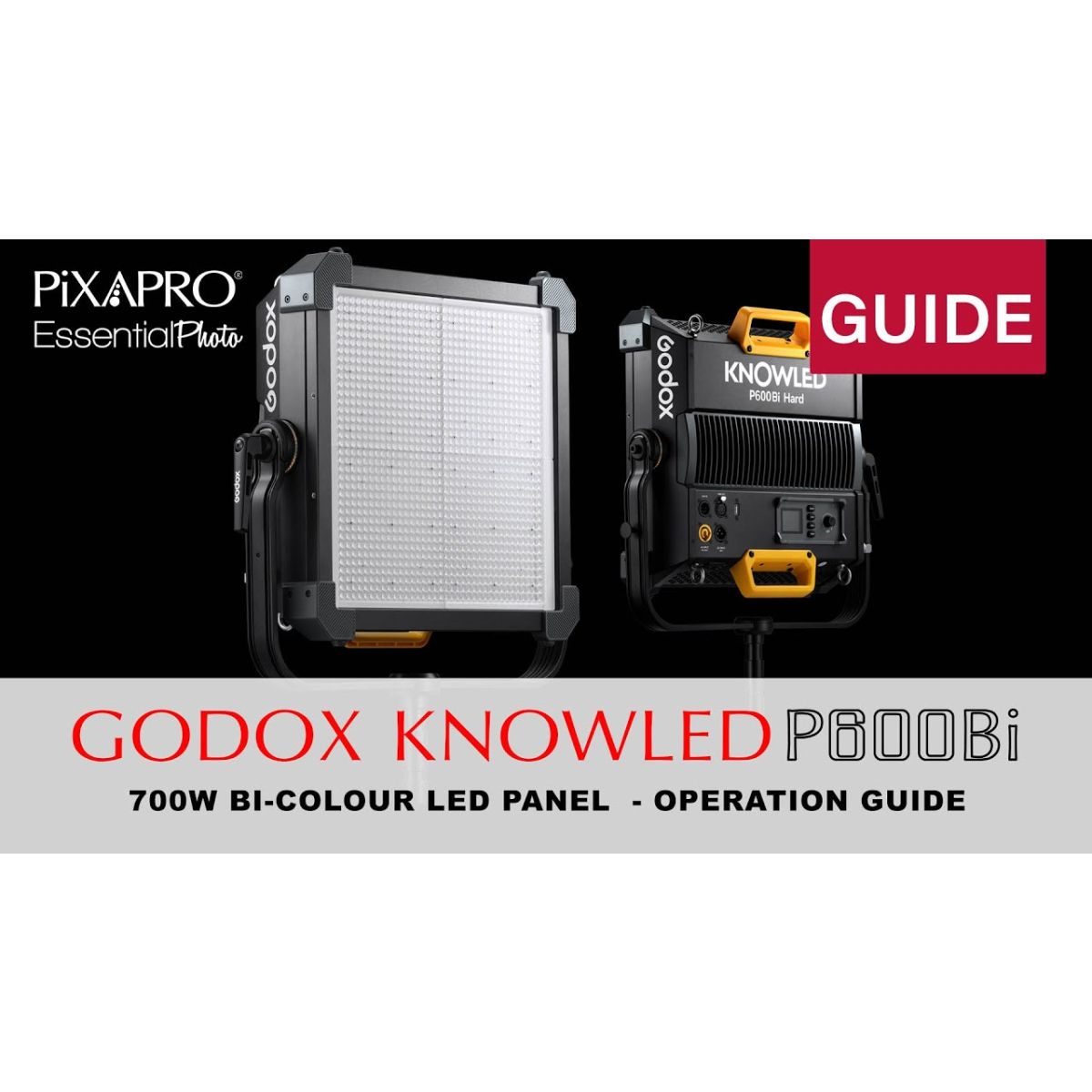 Godox KNOWLED P600Bi Hard Panel Light