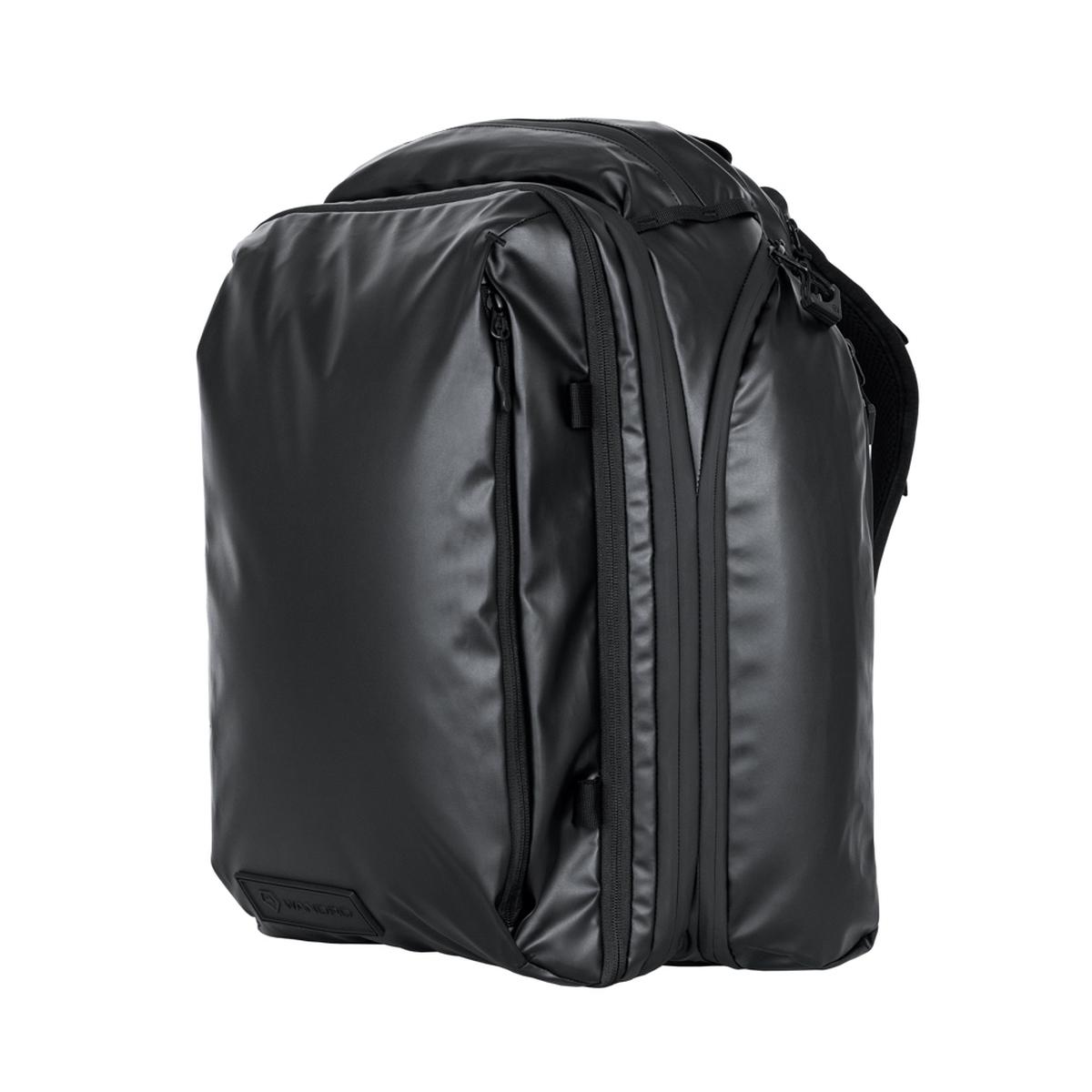 WANDRD Transit 45L Travel Backpack Black Essential+ Bundle