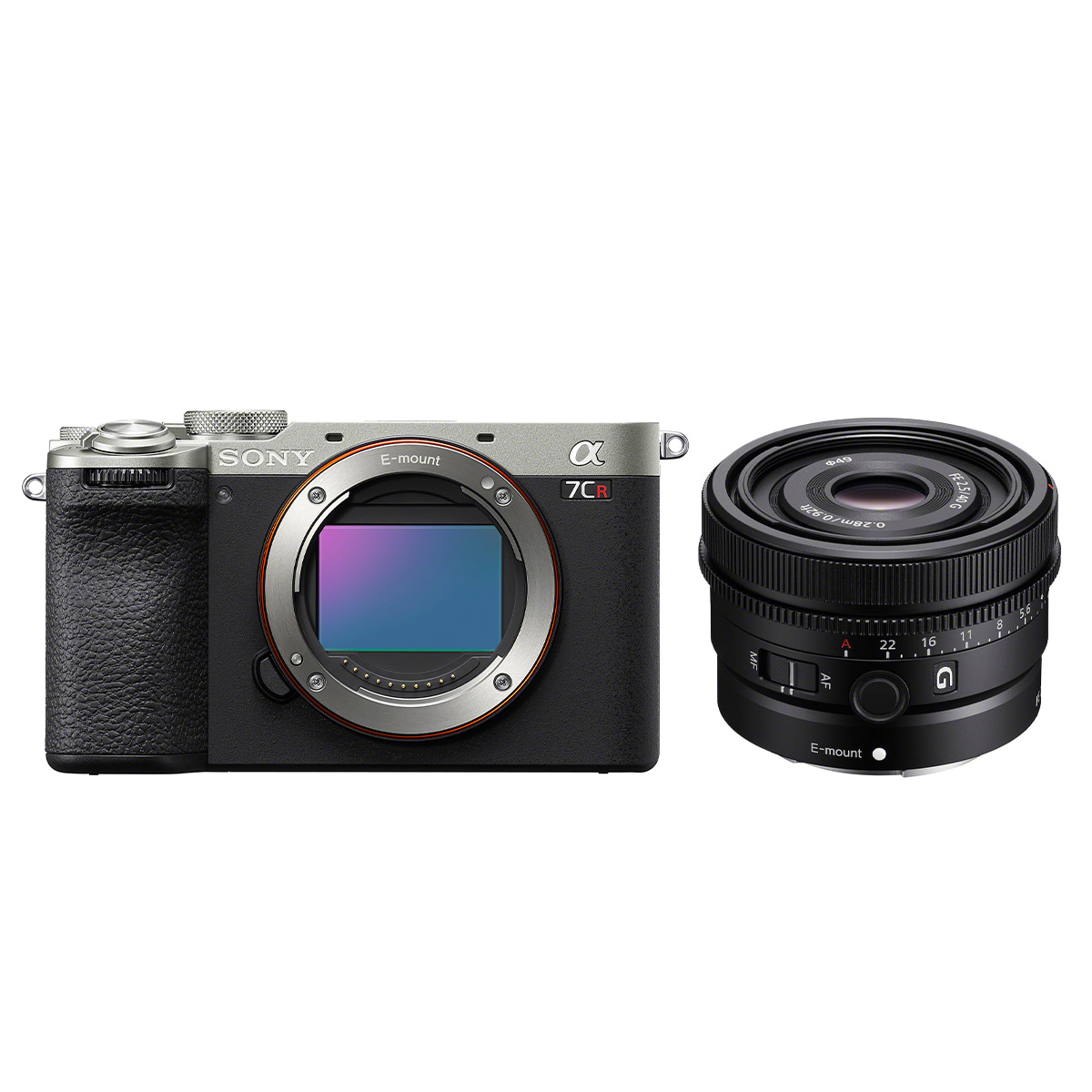 Sony Alpha 7C R Silber + Sony 40 mm 1:2,5 SEL G FE