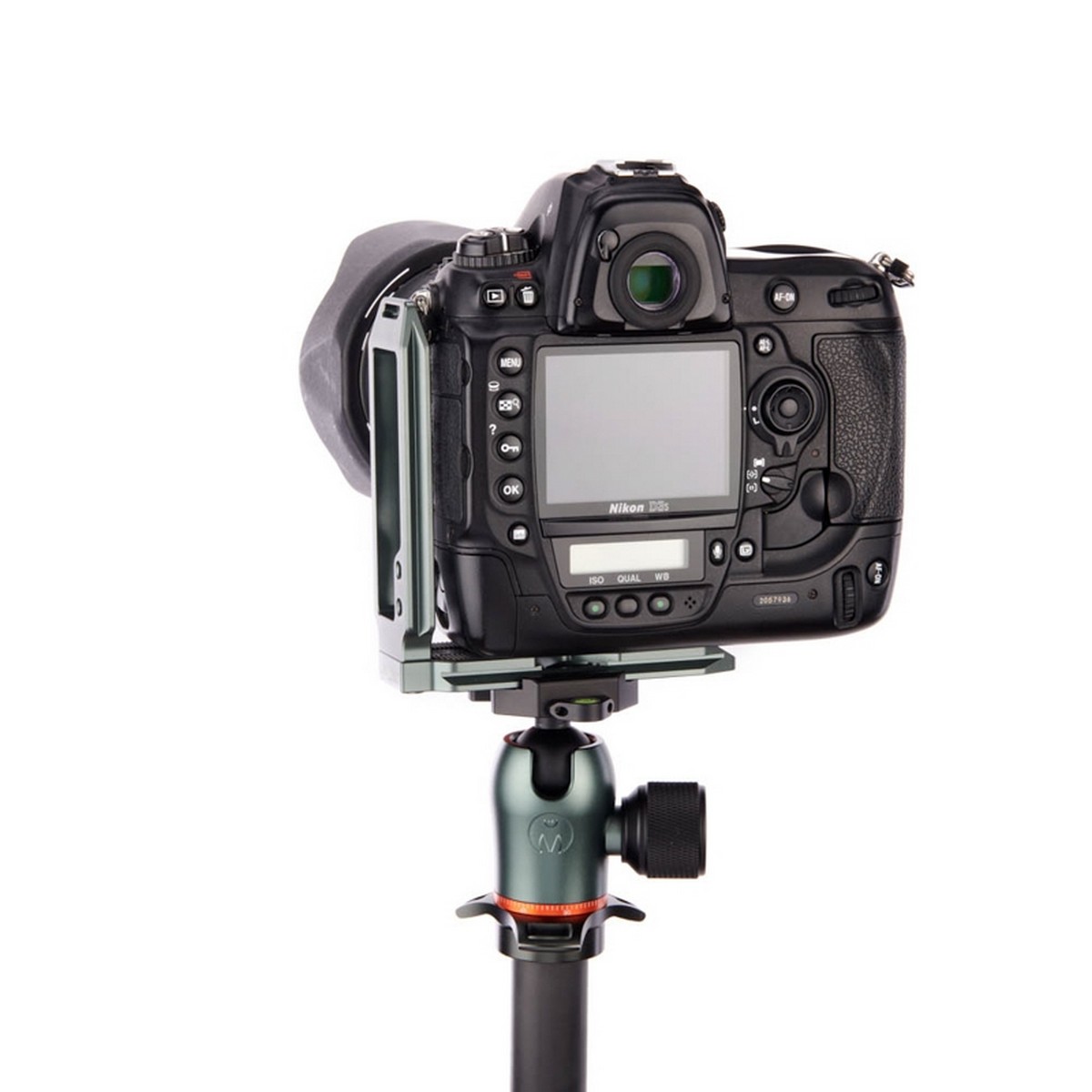 3 Legged Thing QR11-FBG 2.0, L-Winkel 115 x 125 x 38 mm für Vollformat-DSLRs, kompatibel mit Arca-Swiss - Grau