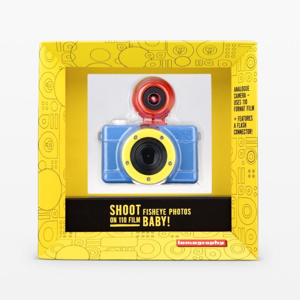 Lomography Fisheye Baby 110 Bauhaus Edition