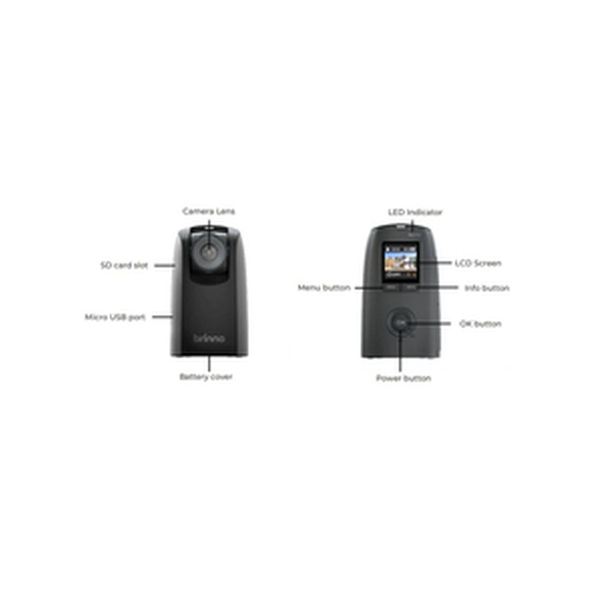 Brinno BCC300C Full HD HDR Zeitraffer-Kamera Bundle 