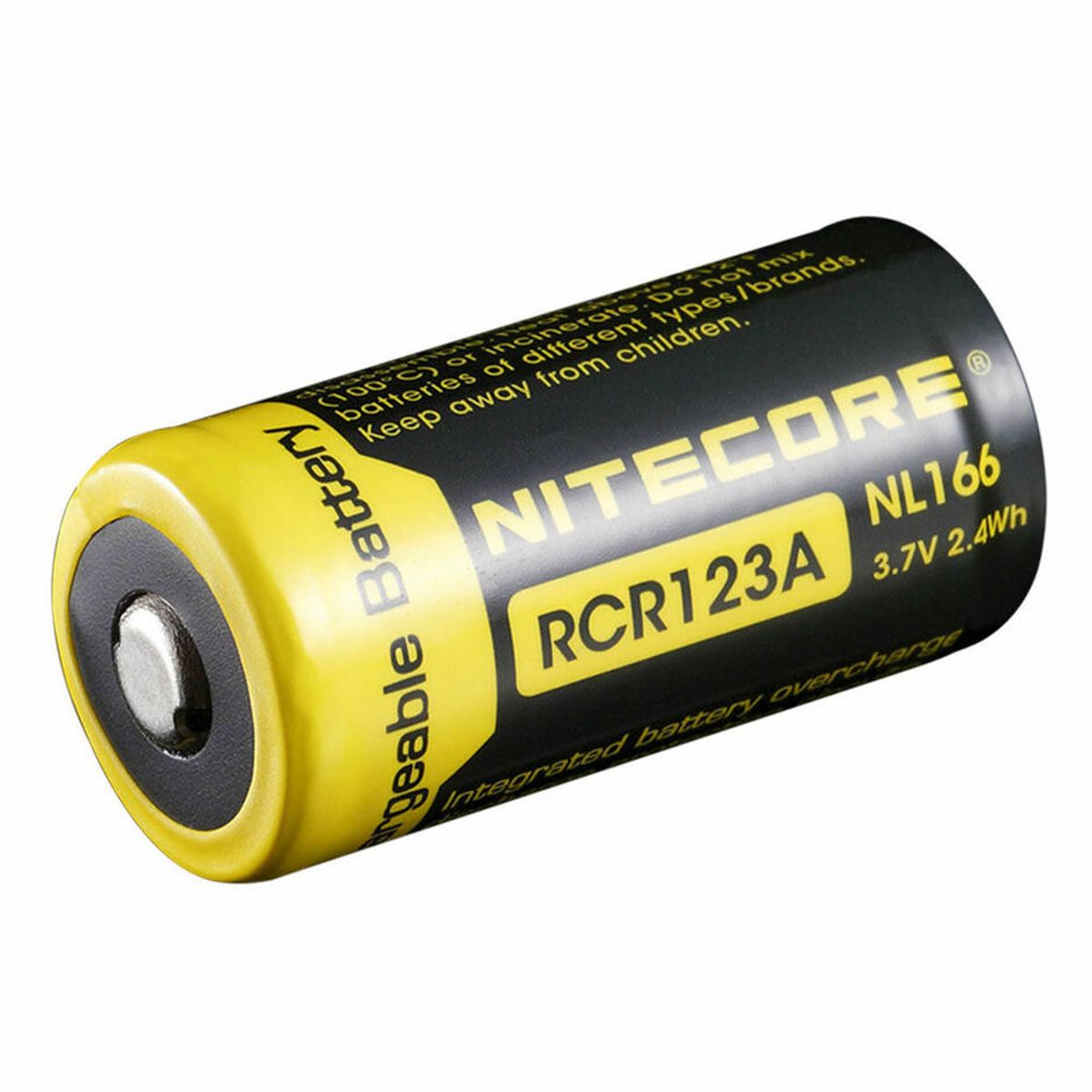 Nitecore NL166 CR123A Batterie (650mAh) 16340