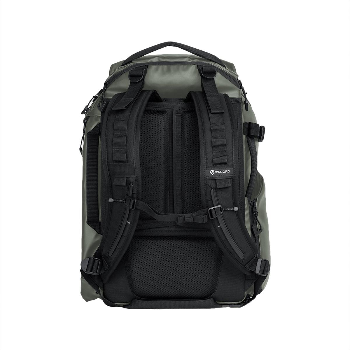 WANDRD Transit 45L Travel Backpack Wasatch Green Essential+ Bundel