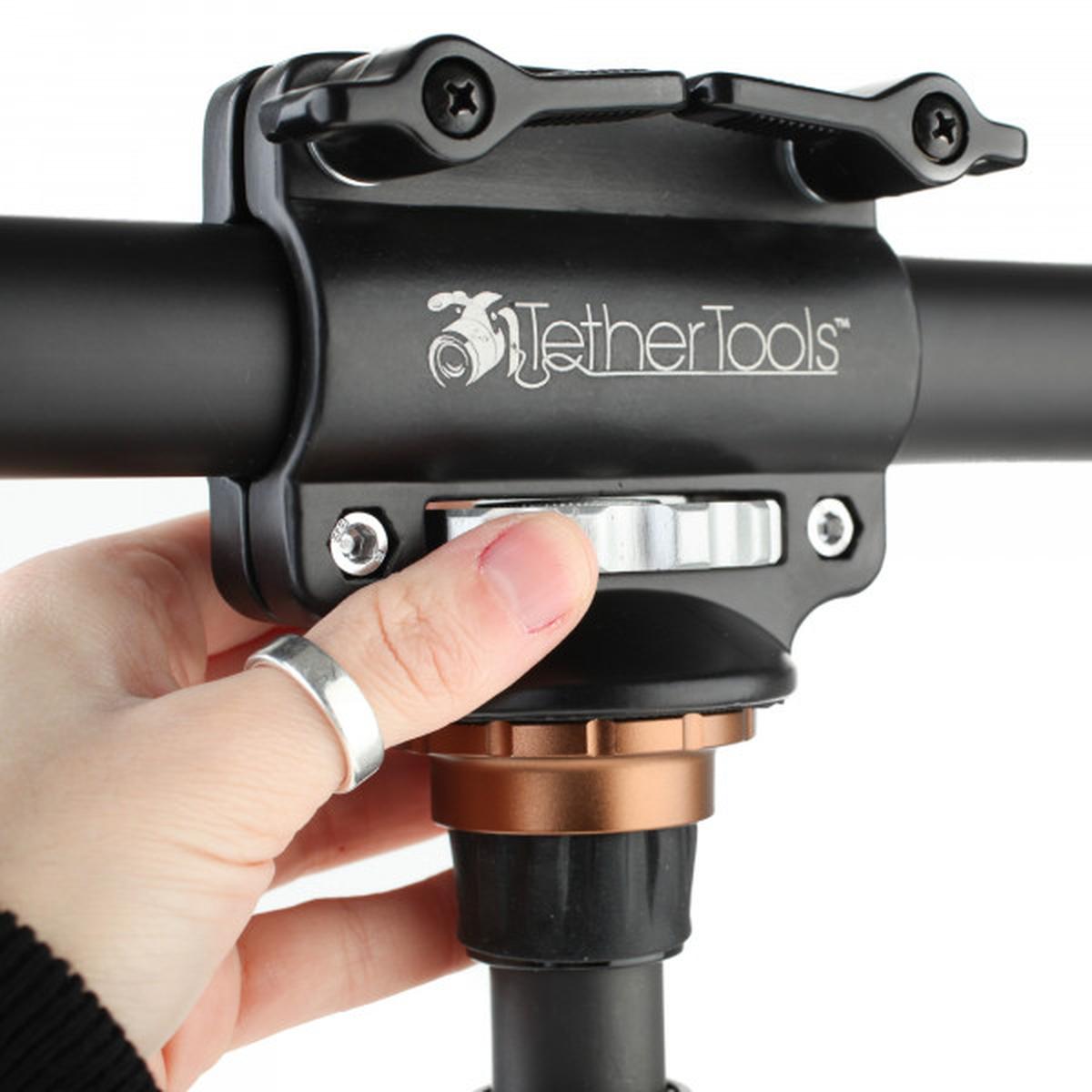 Tether Tools Rock Solid Tripod Crossbar Querträger & Auslegearm mit 2 Montageschlitten