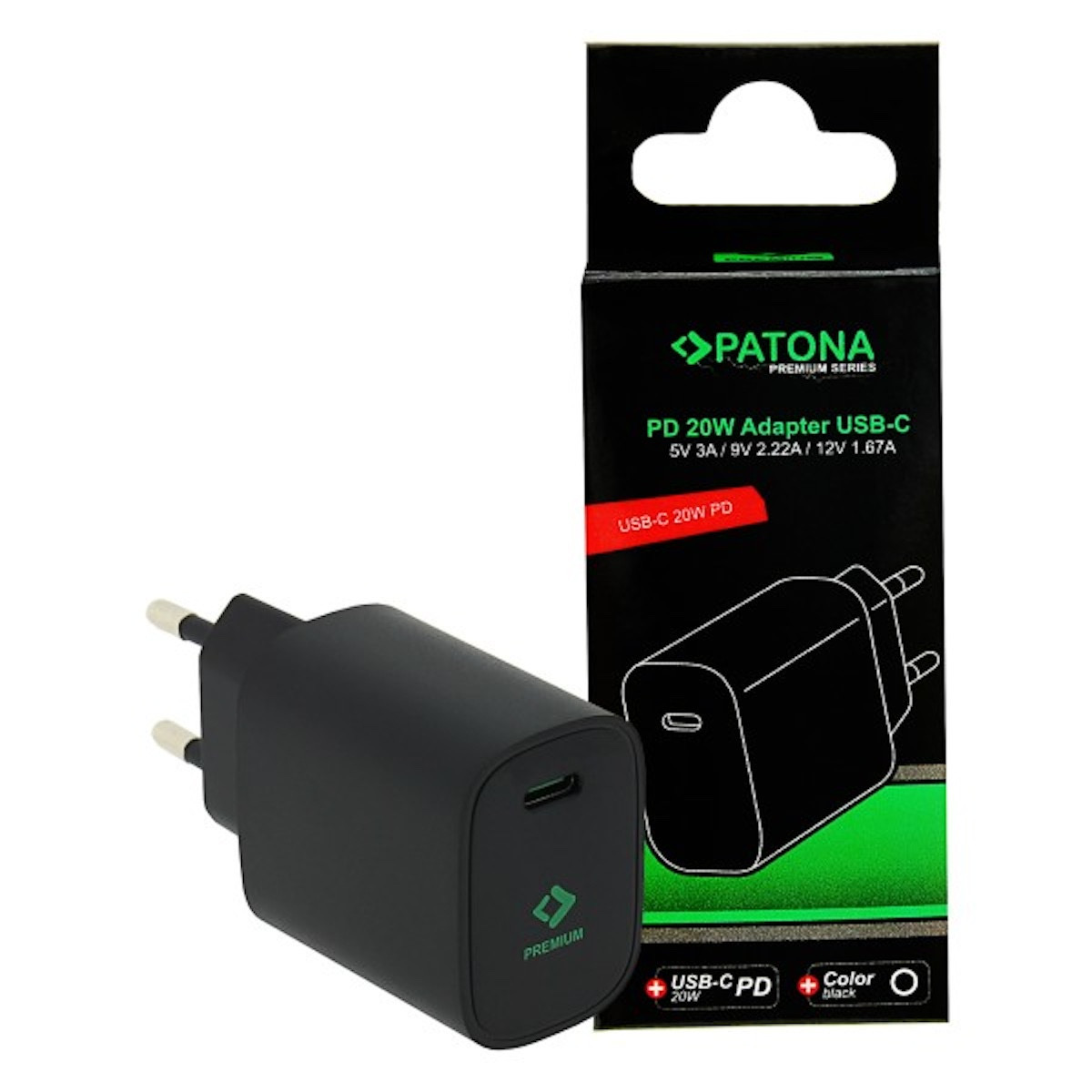 Patona Premium PD20W Adapter 3.0