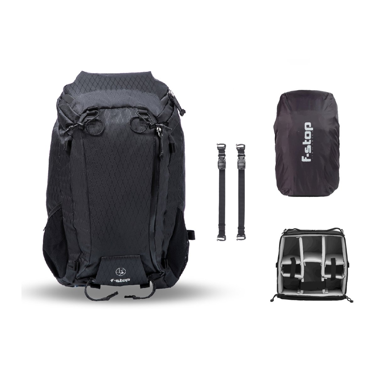 F-Stop DuraDiamond Ajna Essentials Bundle - Anthrazit - LIEFERUMFANG