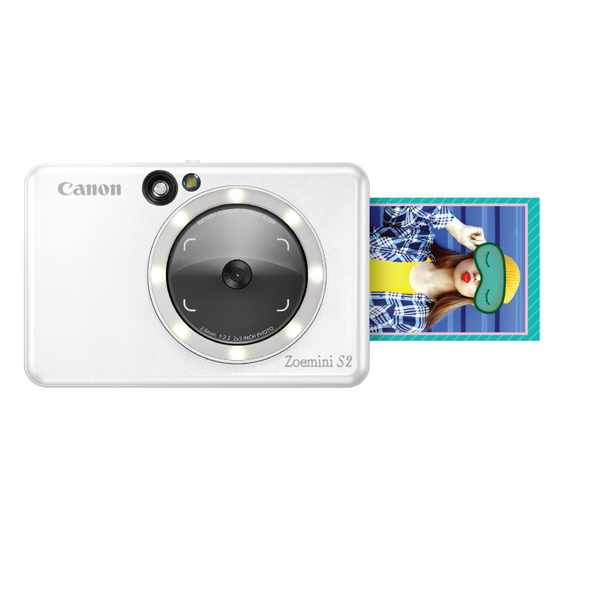 Canon Zoemini S2 Sofortbildkamera Pearlweiss