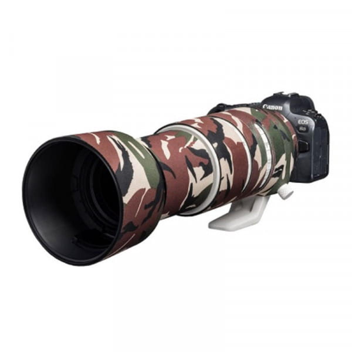 Easycover Lens Oak Objektivschutz für Canon RF 100-500mm F4.5-7.1L IS USM Grün Camouflage