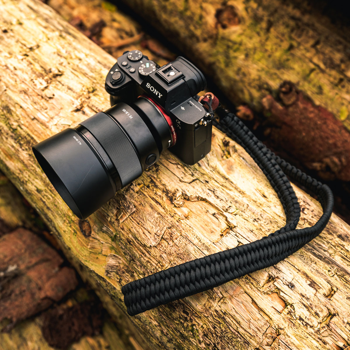 C-Rope Handschlaufe aus Kletterseil Silent Black V3