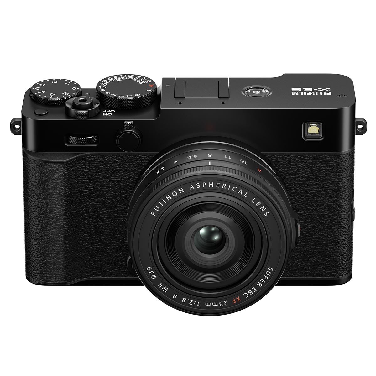 Fujifilm X-E5 Gehäuse Schwarz + Fujifilm 23 mm 1:2,8 XF R WR