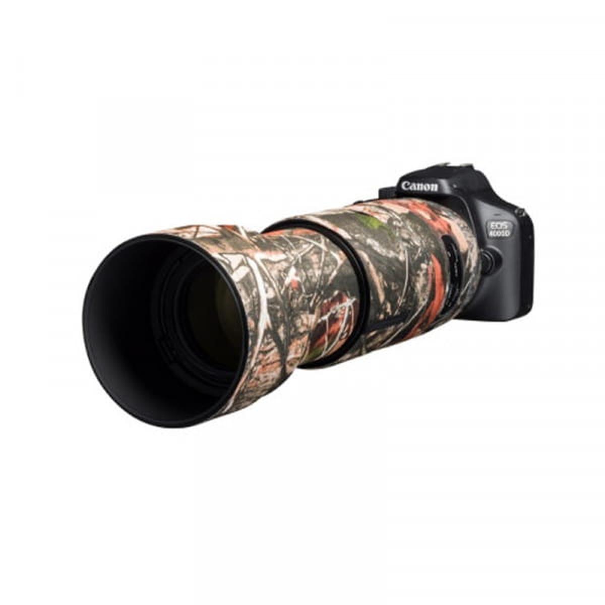 Easycover Lens Oak Objektivschutz für Tamron 100-400mm F4.5-6.3 Di VC USD (Model A035) Wald Camoufla