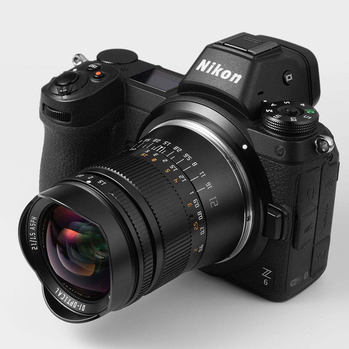 TTArtisan 21mm f/1,5 für Nikon Z (Vollformat)