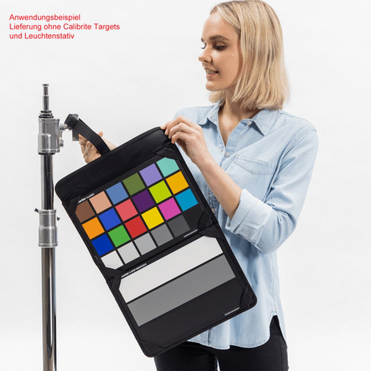 Calibrite ColorChecker Folio-Tasche Schutztasche für 2 ColorChecker-Targets