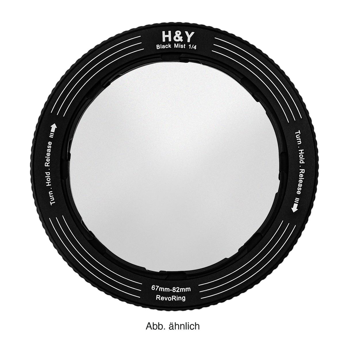 H&Y REVORING 46-62mm Black Mist 1/4 Filter