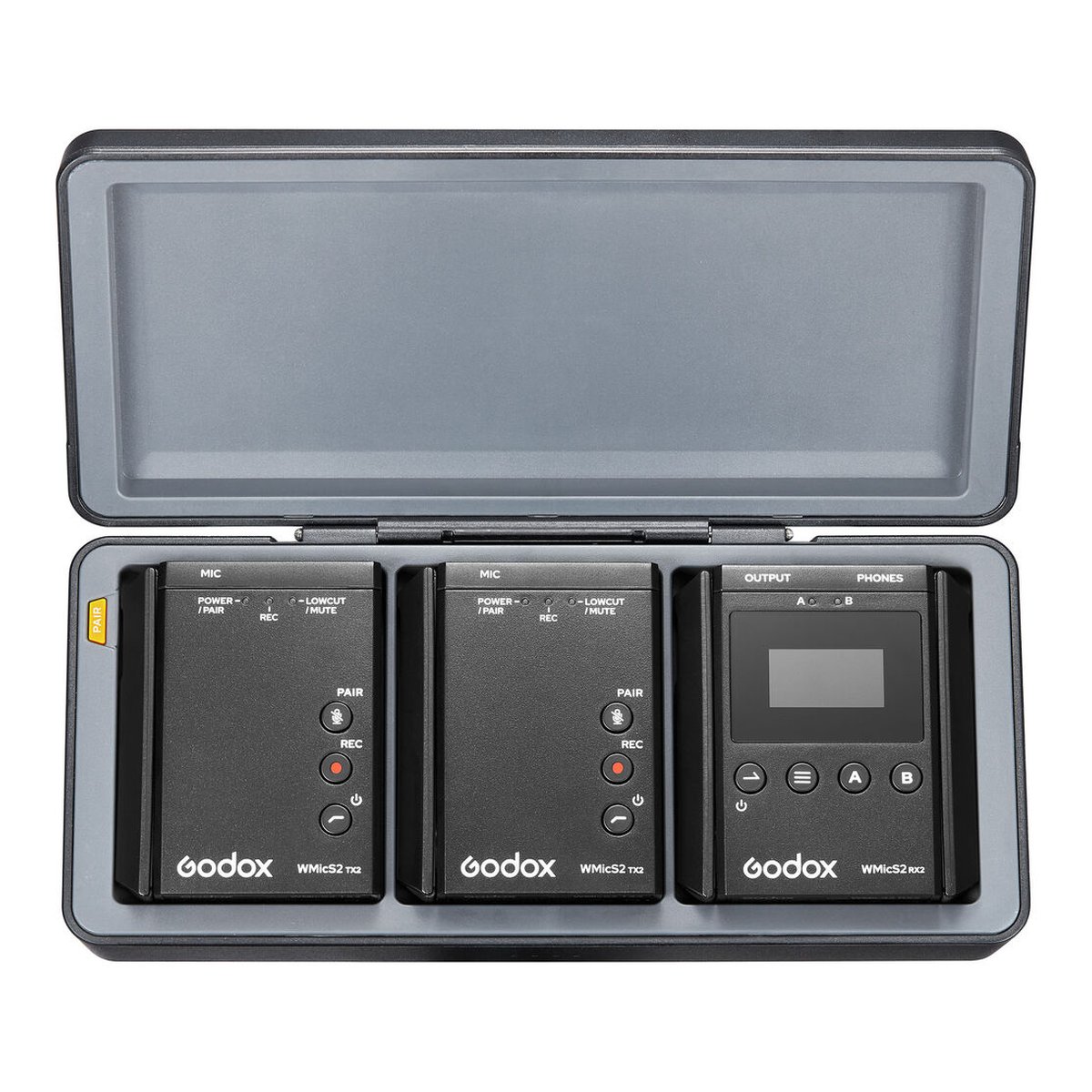 Godox WMicS2 Kit 2 UHF Wireless Microphone System