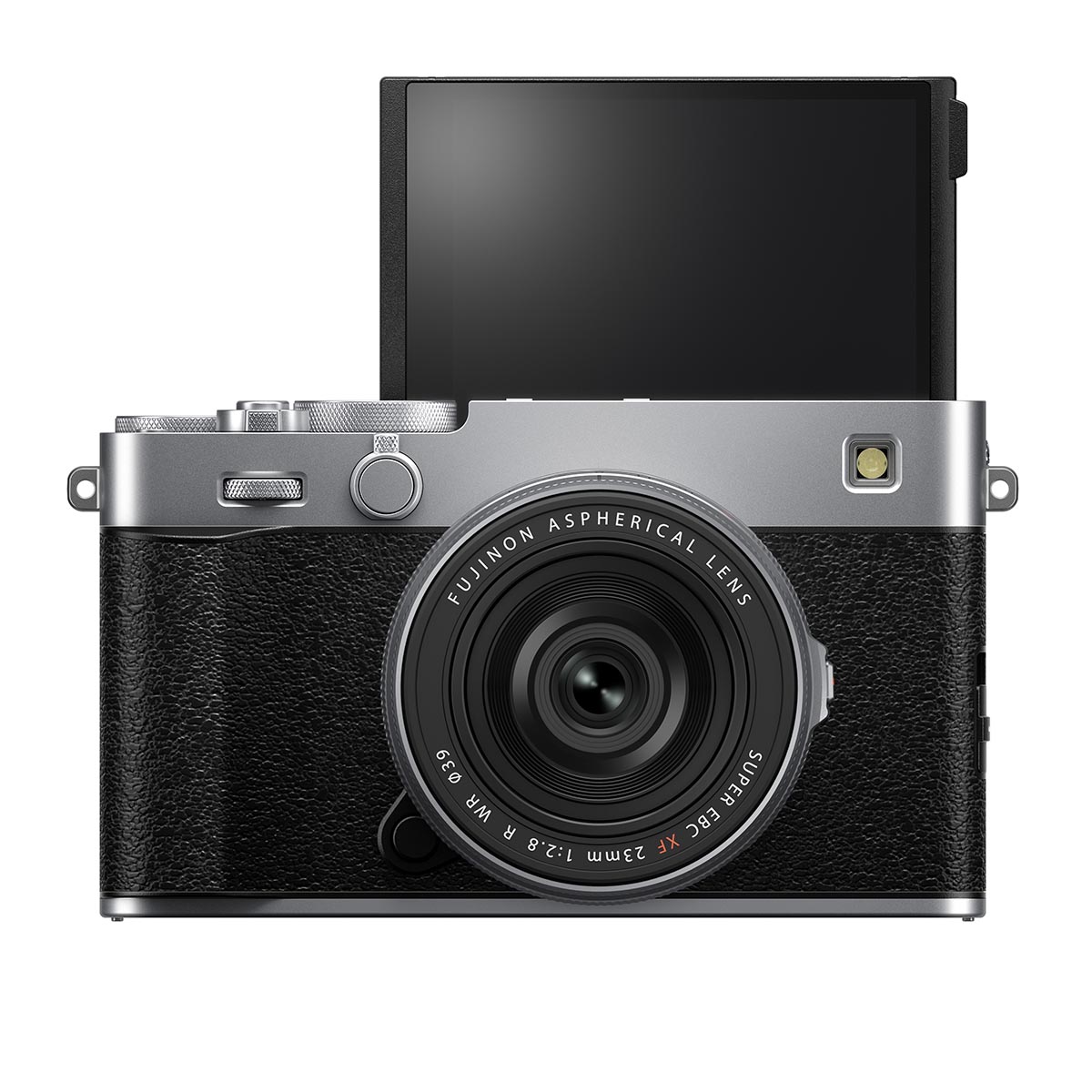 Fujifilm X-E5 Gehäuse Silber + Fujifilm 23 mm 1:2,8 XF R WR