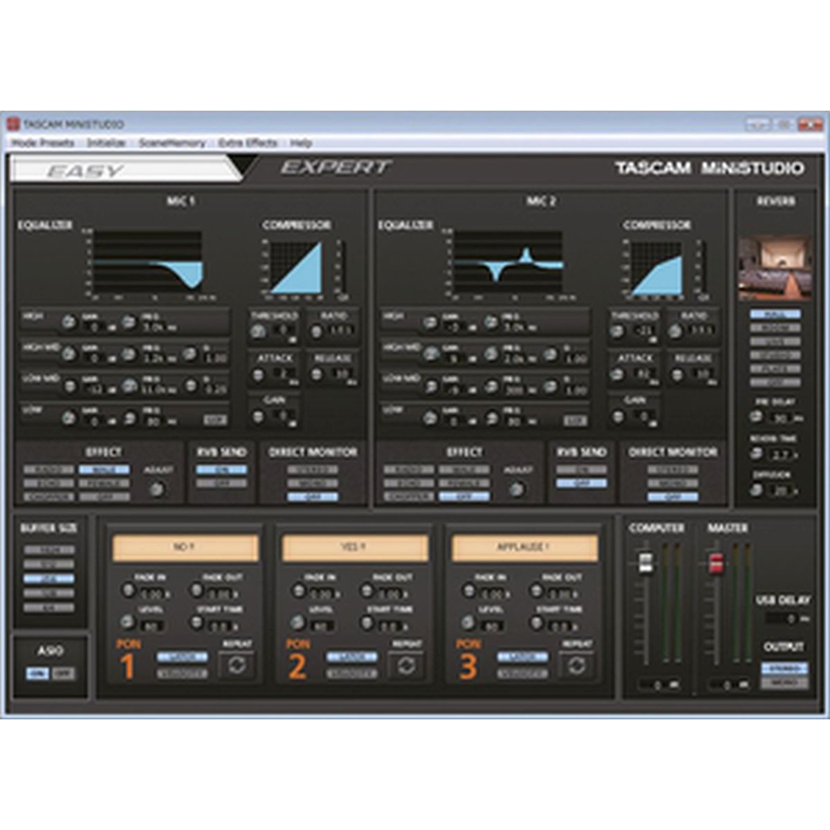 Tascam Ministudio Creator US-42B Aufnahmemischpult