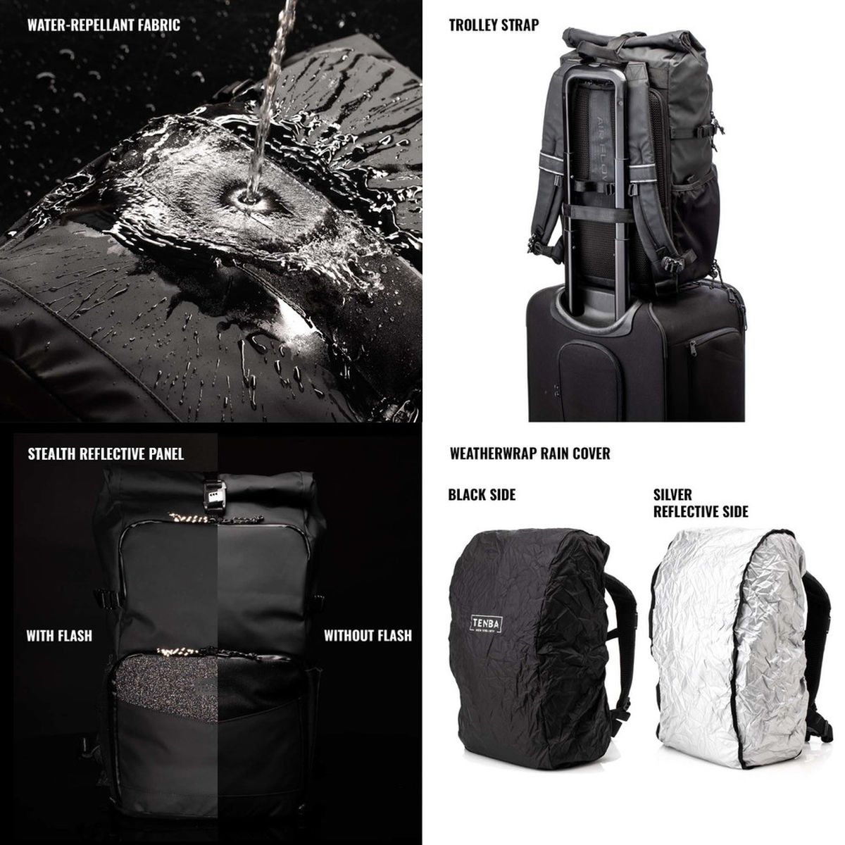 Tenba DNA 16 DSLR Rucksack Schwarz