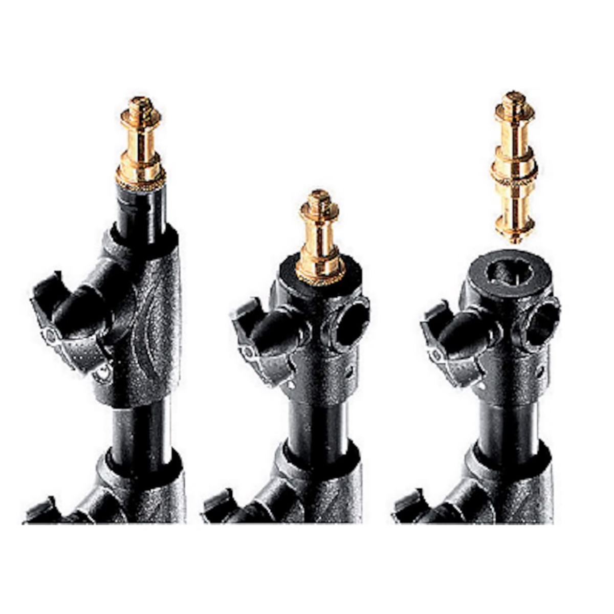 Manfrotto 1005BAC-3 3er-Set Lampenstativ Ranker