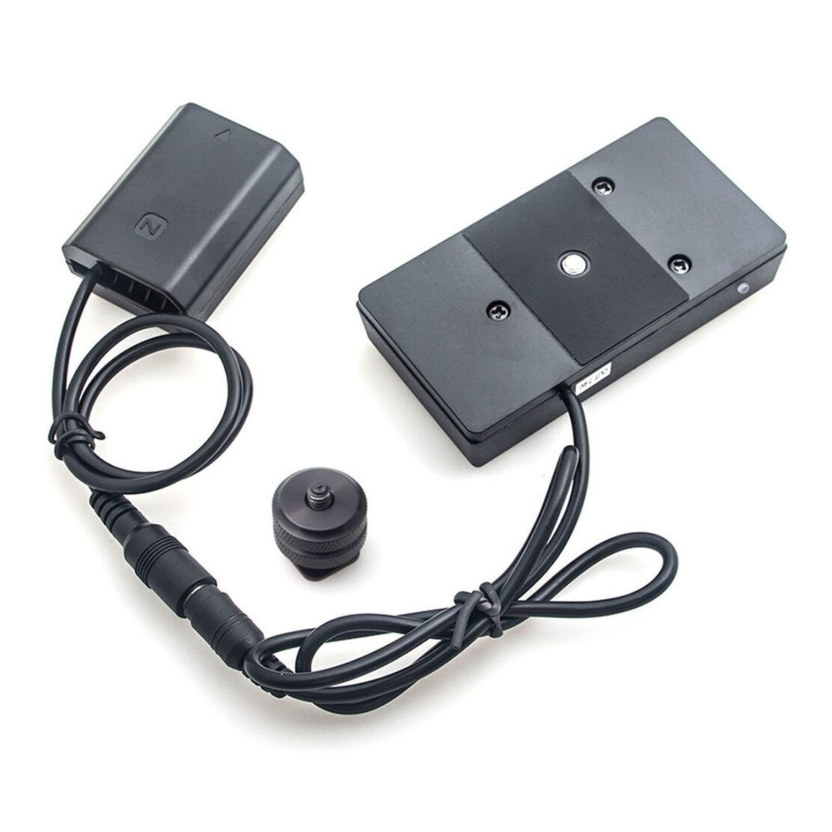 Caruba Volldecodierungs-Akku-Dummy für Sony NP-FZ100 und F970 Akku-Adapter