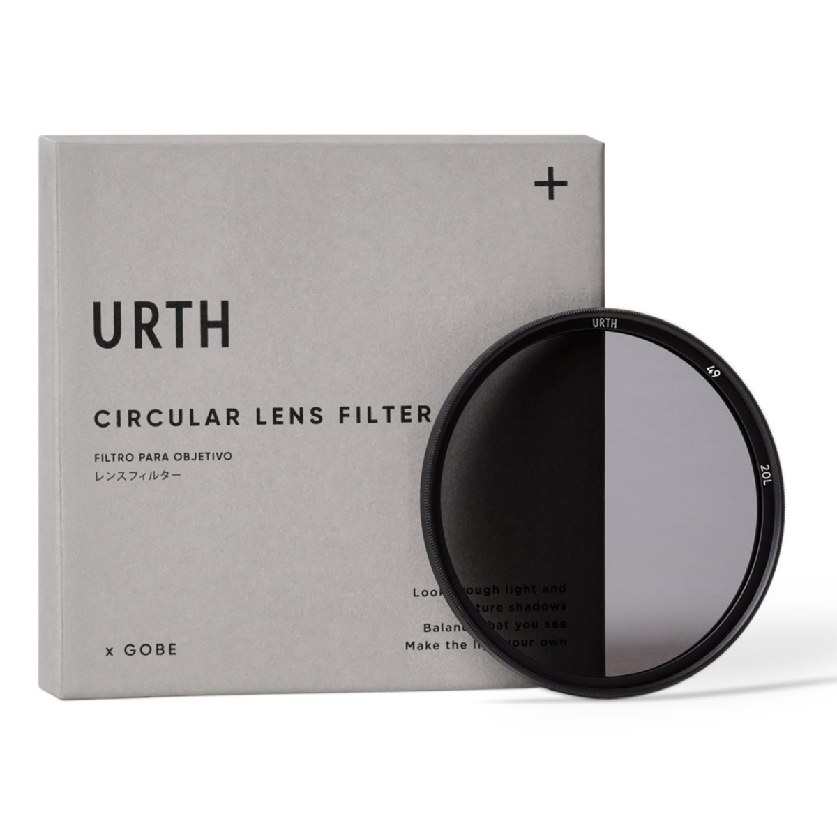 Urth 49mm ND4 (2 Blenden) Objektivfilter (Plus+)