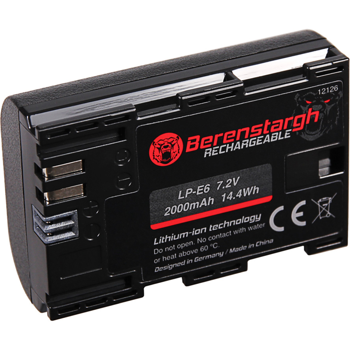 Berenstargh Akku Typ Canon LP-E6