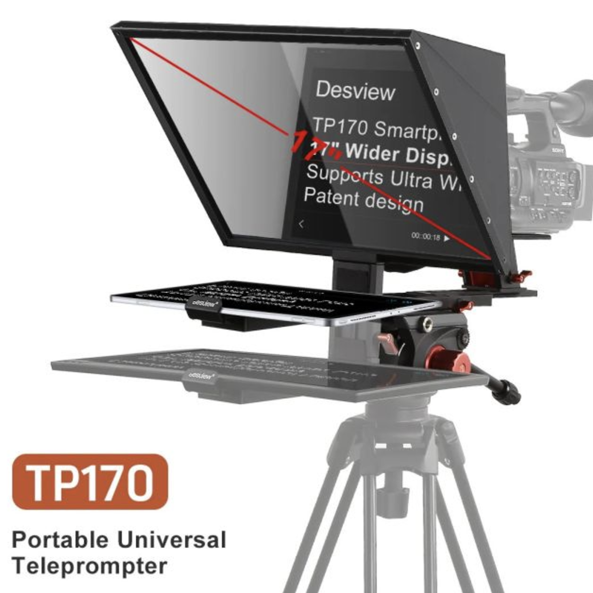 Desview TP 170 Teleprompter Desview TP 170 Teleprompter