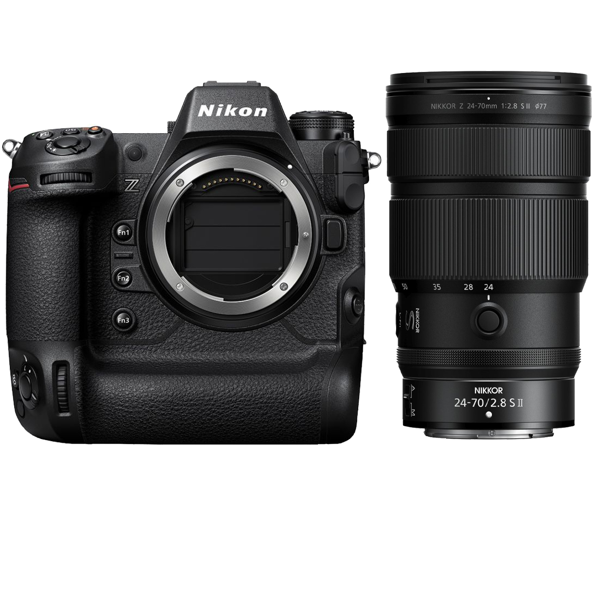 Nikon Z9 + Nikon 24-70 mm 1:2,8 Z S II