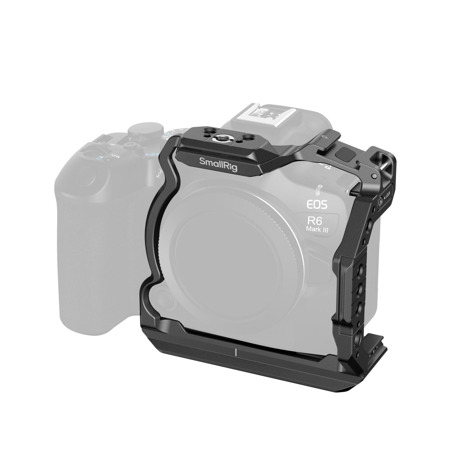 SmallRig 5953 HawkLock Quick Release Half Cage für Canon EOS R6 Mark III/R6 Mark II/R5 Mark II