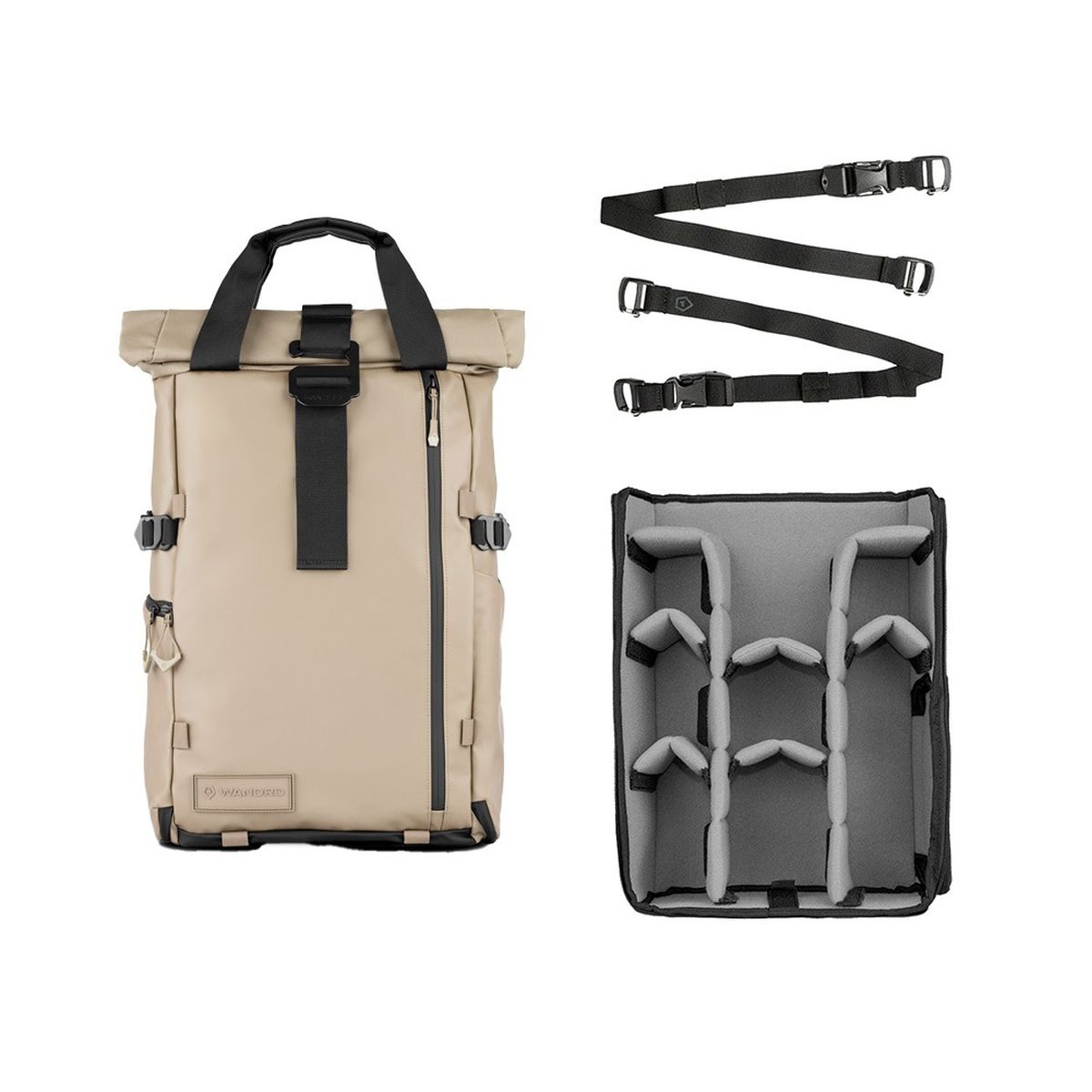 Wandrd PRVKE 31L Pro Photography Bundle V4 Yuma Tan