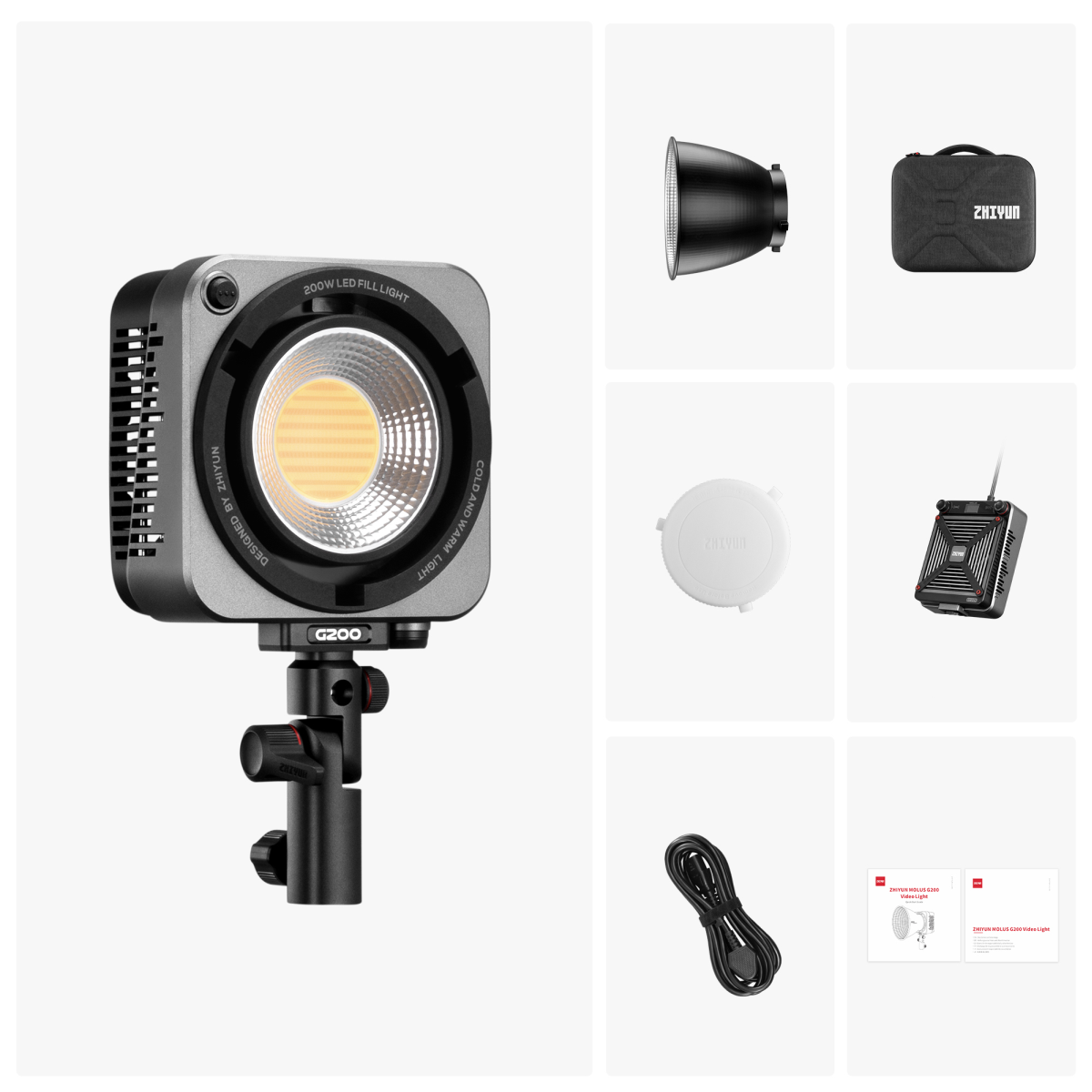Zhiyun MOLUS G200 inkl. Stromversorgung Zhiyun MOLUS G200 inkl. Stromversorgung