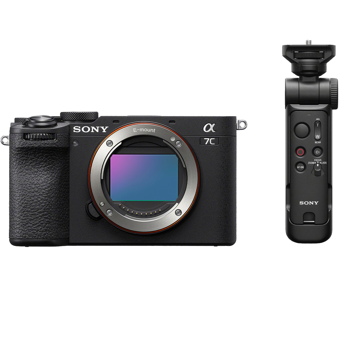 Sony Alpha 7C II Schwarz + Sony GP-VPT3 Handgriff