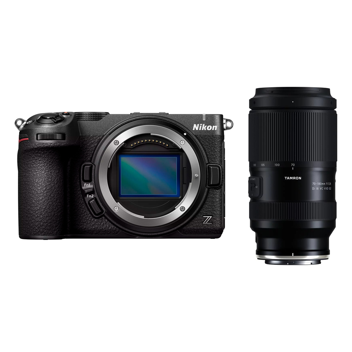 Nikon Z5 IIC Schwarz + Tamron 70-180 mm 1:2,8 Di III VC VXD G2 Nikon Z-Mount