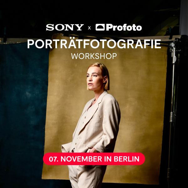 Sony x Profoto Porträtfotografie Workshop mit Thomas Adorff in Berlin Steglitz
