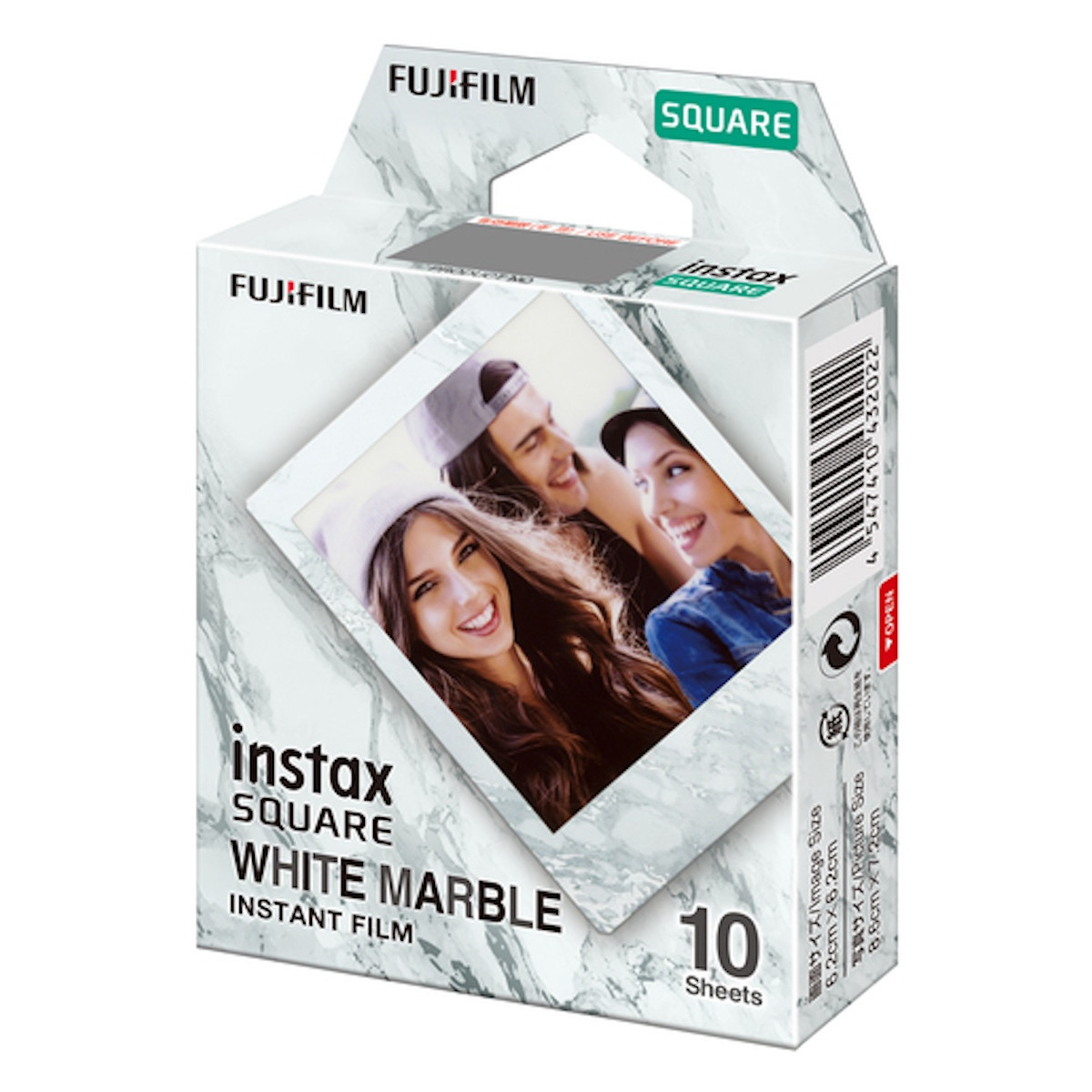 Fujifilm Instax Square Film White Marble 