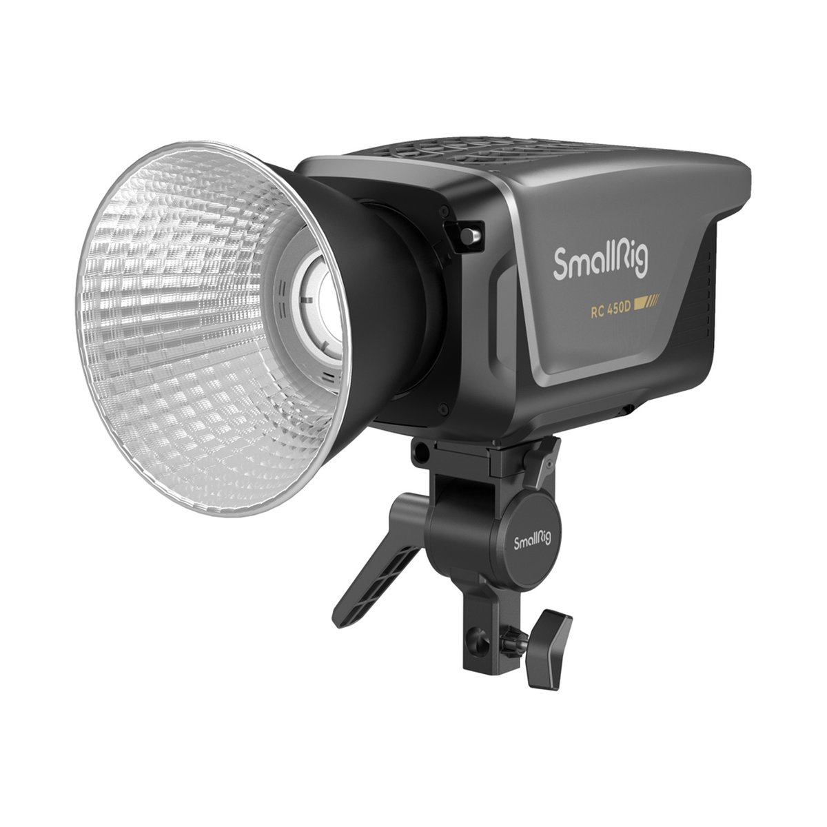 SmallRig 3971 RC 450D Tageslicht LED- Videoleuchte - Schrägansicht des SmallRig RC 450D LED-Videolichts