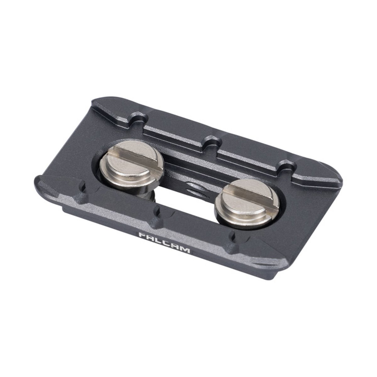 Falcam F22 Three-position Quick Release Plaat 2537 - Falcam Schnellwechselplatte, Detailansicht mit Schrauben