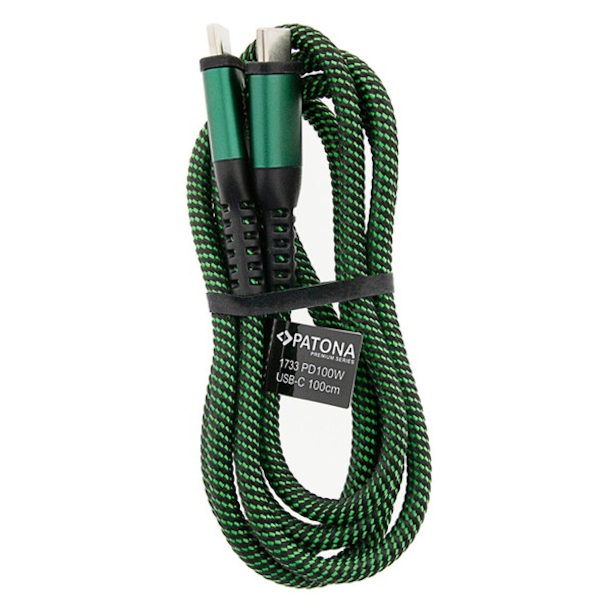 Patona Premium PD 100W USB-C Kabel Chip 100cm